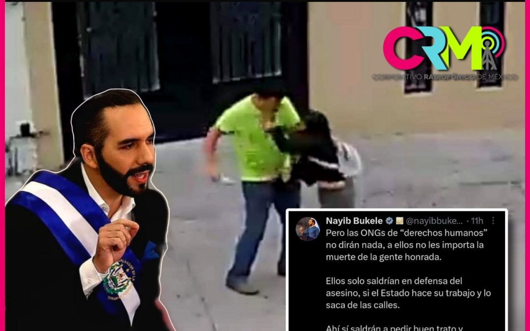 Nayib Bukele se manifiesta ante el asesinato de Milagros, en León Guanajuato.