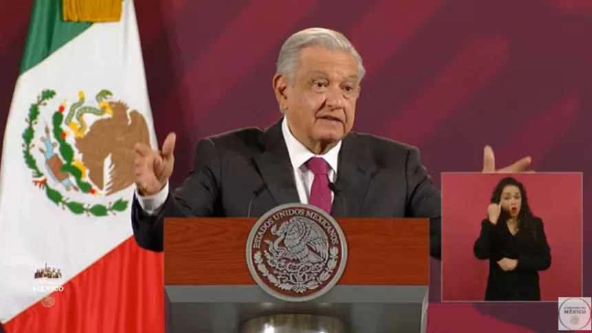 AMLO habla sobre la guerra en Israel.