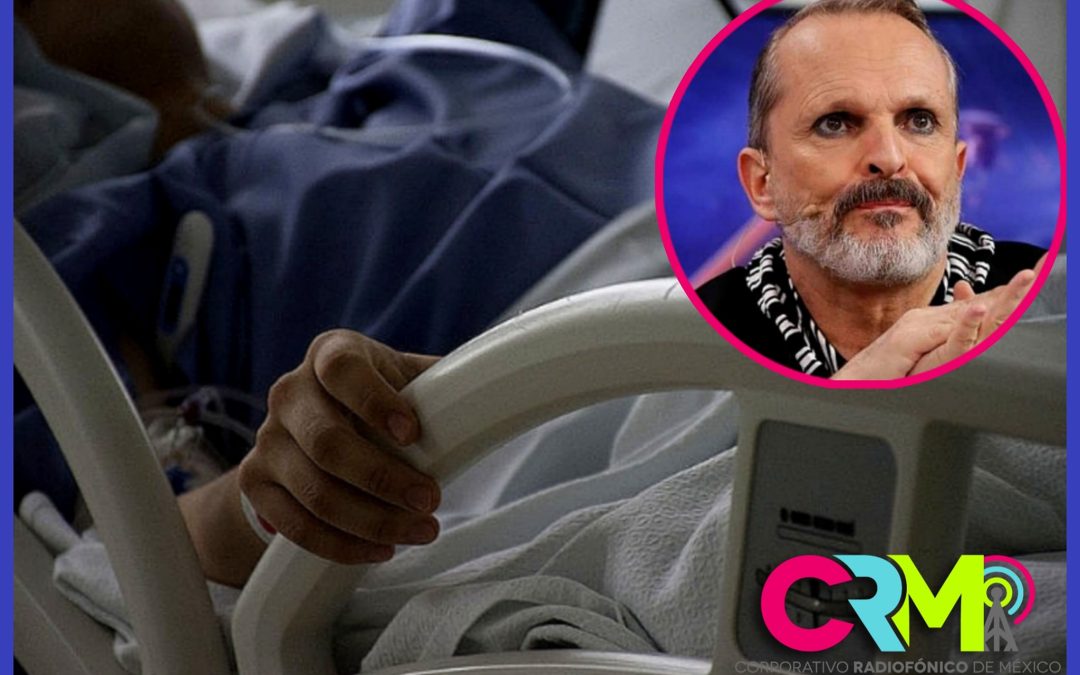 Miguel Bosé es hospitalizado.