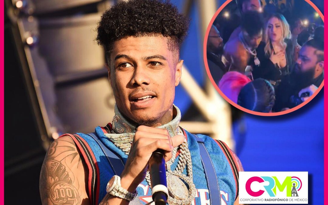 Blueface arrojó a una fan al suelo e incitó a qué la agredan en pleno show.