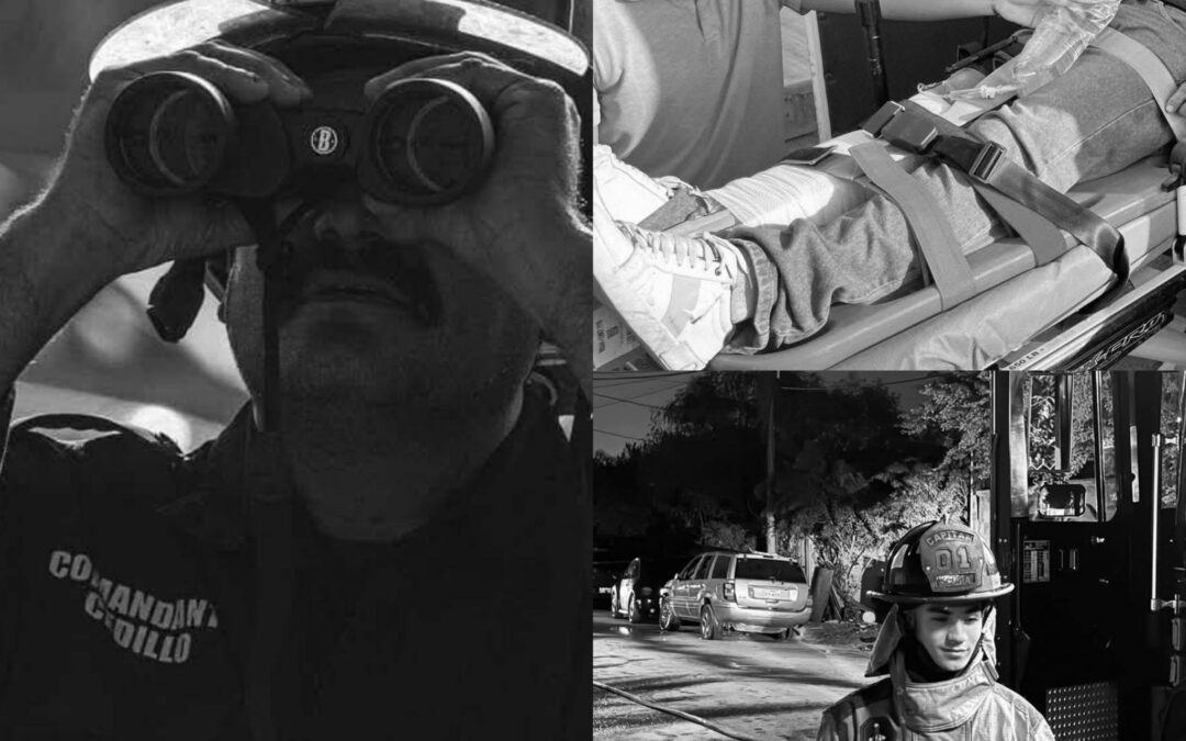 Ellos son los bomberos que perdieron la vida al tratar de mitigar el fuego en el siniestro de esta mañana de viernes 23 de enero.