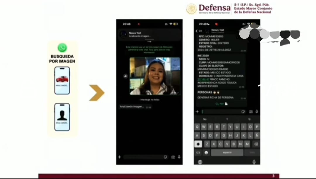 Gobierno expone datos de ciudadana en la mañanera.