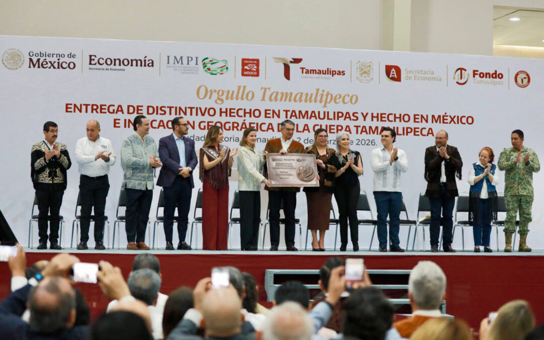 DESTACA ALCALDESA CARMEN LILIA CANTUROSAS INDICACIÓN GEOGRÁFICA A LA CUERA TAMAULIPECA; RECONOCE INICIATIVA DE GOBERNADOR