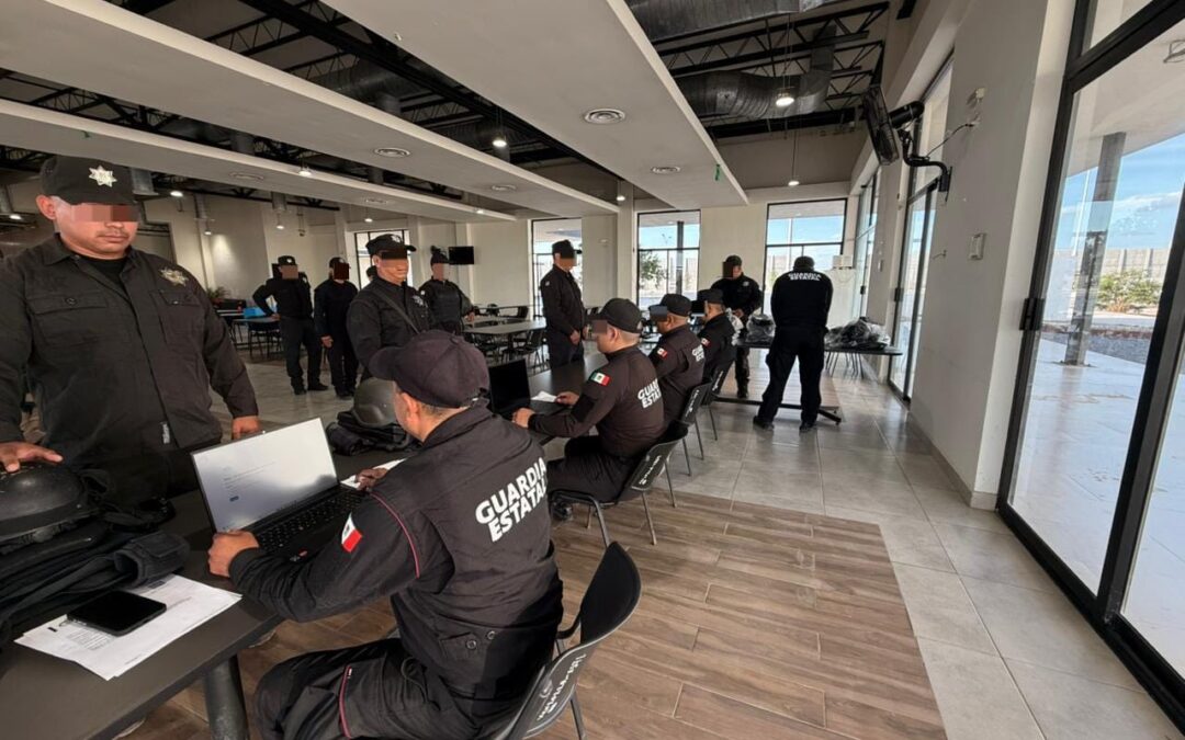 Entrega SSPT equipo táctico a la Guardia Estatal