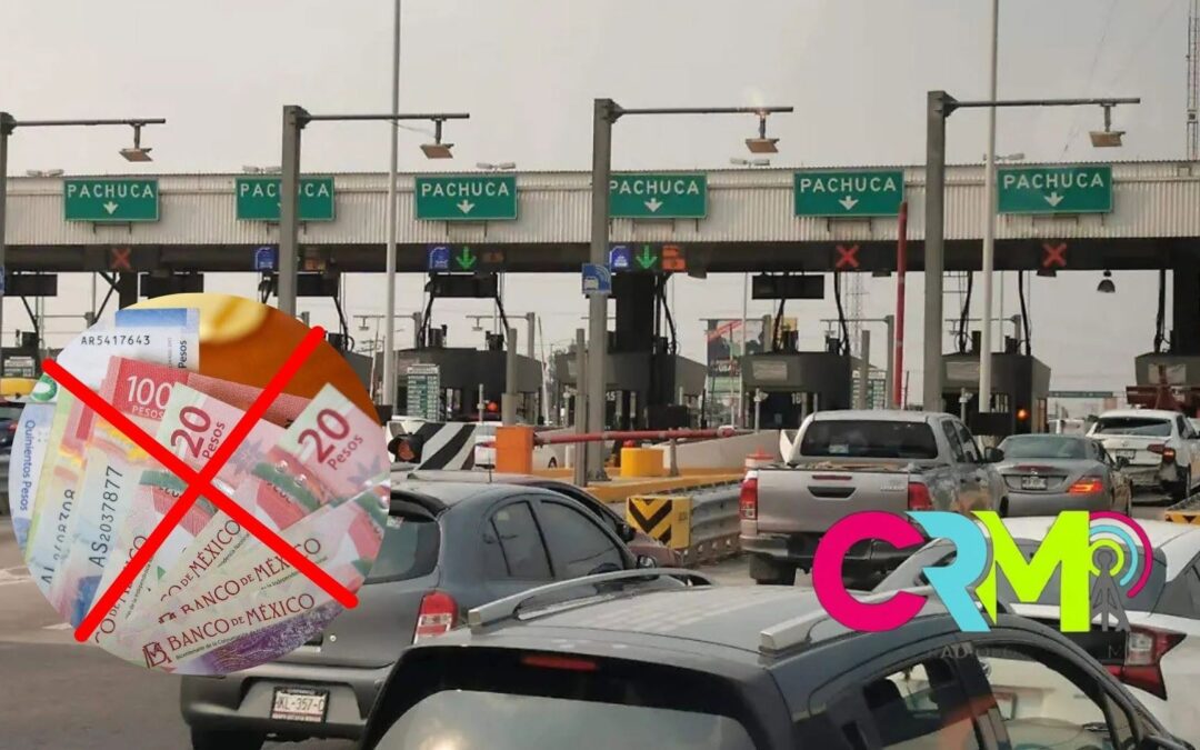 En los próximos meses, ya no se permitirá pagar con dinero en efectivo en casetas, confirma SICT.