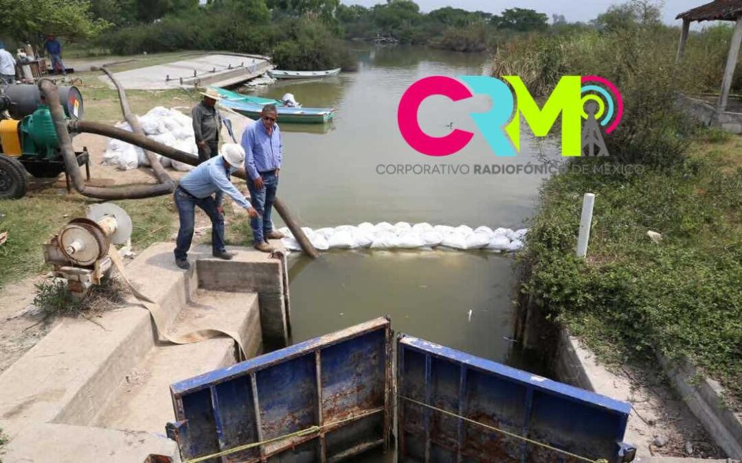 Preparan obras para modernizar el Dique El Camalote y evitar pérdidas de agua.