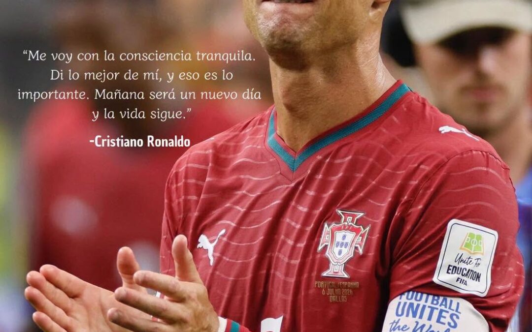 Cristiano Ronaldo se despide del mundial con la frente en alto tras la derrota de Portugal ante España