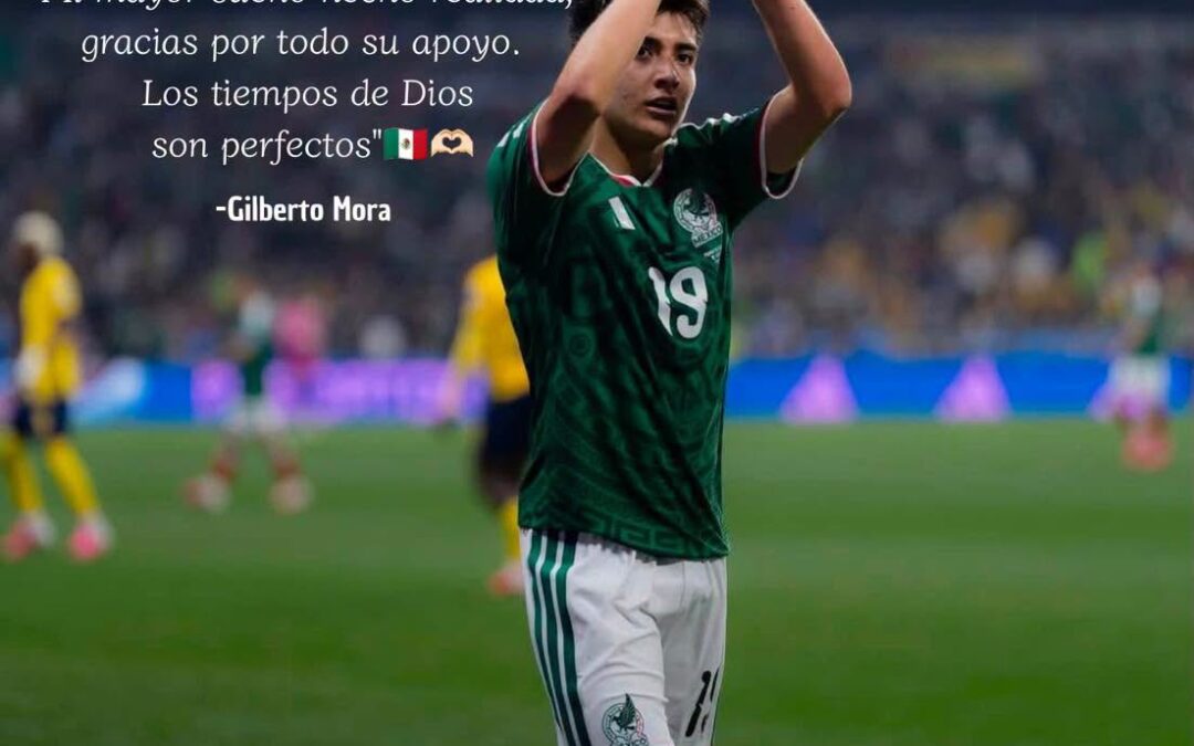 Gilberto Mora comparte emotivas palabras a través de sus redes sociales.