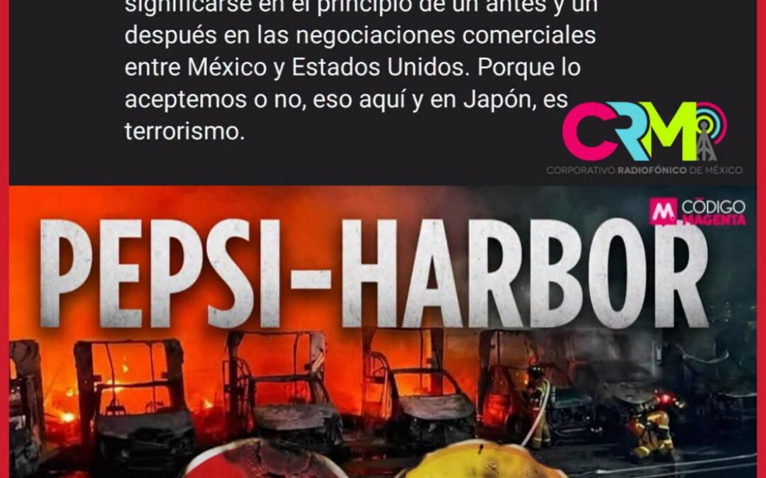 Matamoros vuelve a ser nota nacional ahora por el incendio de la bodega de PEPSICO.