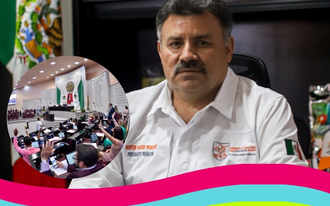 Congreso de Veracruz retira fuero a alcalde de Úrsulo Galván.