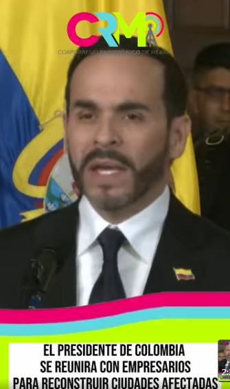 Abelardo de la Espriella anuncia plan para restaurar con empresarios, viviendas afectadas por el sismo registrado el día lunes.